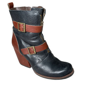 Korks Kork-Ease Richard Leather Ankle Booties 7